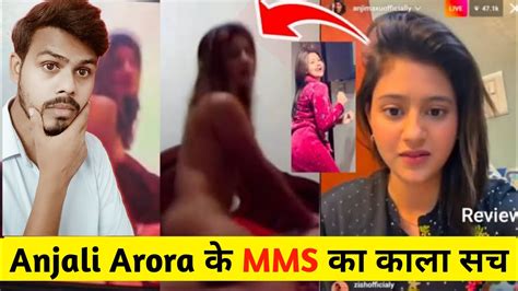 anjali arora leaked nudes|Famous Indian Tiktoker Anjali Arora leaked MMS porn tape